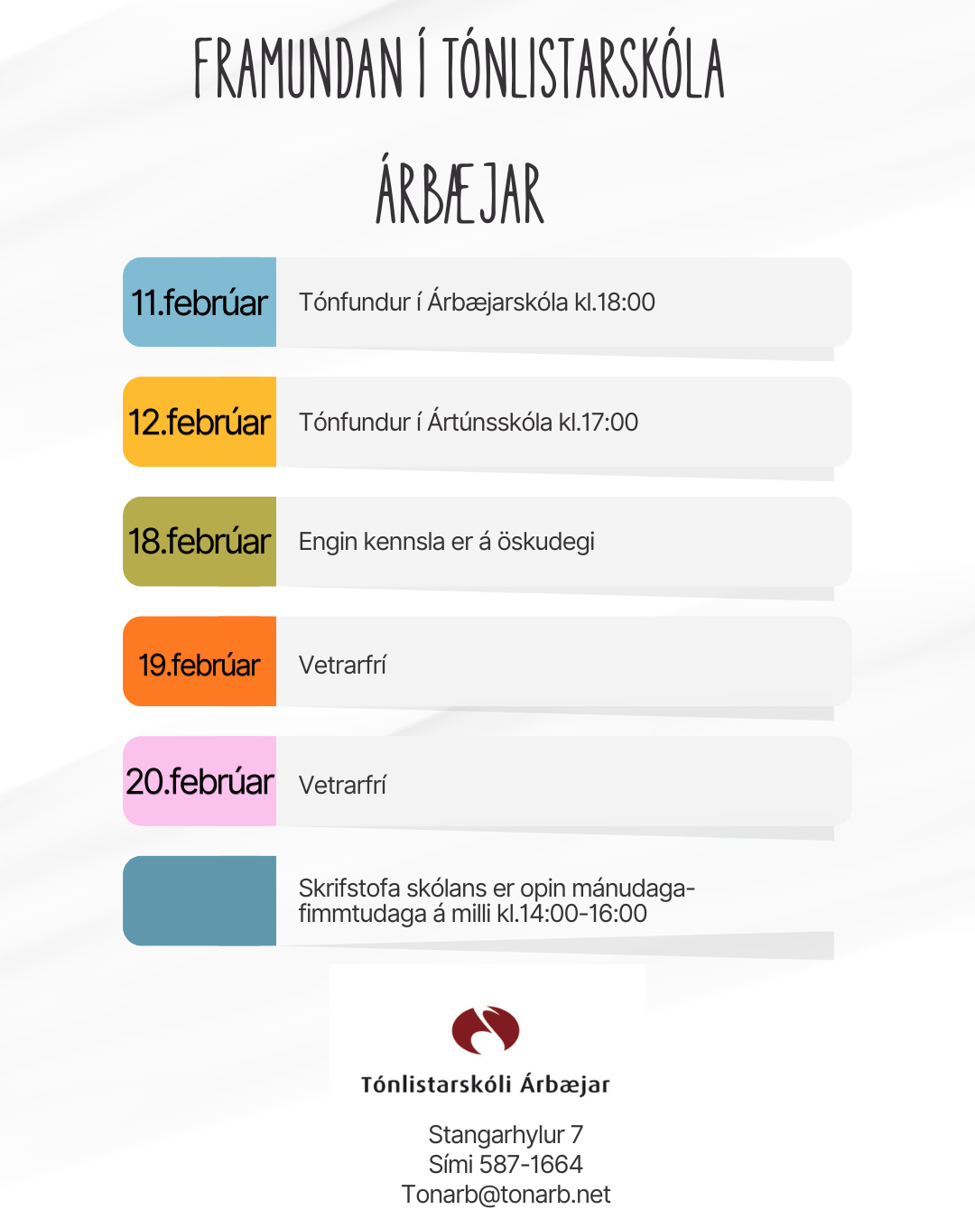 Februar Tonarb