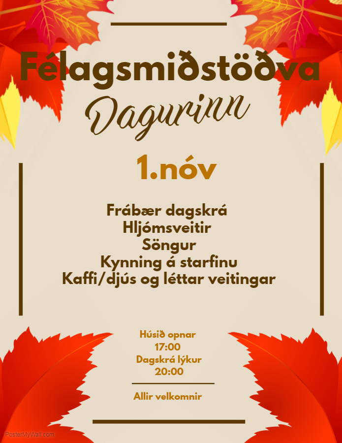 félagsmiðstöðvardagurinn